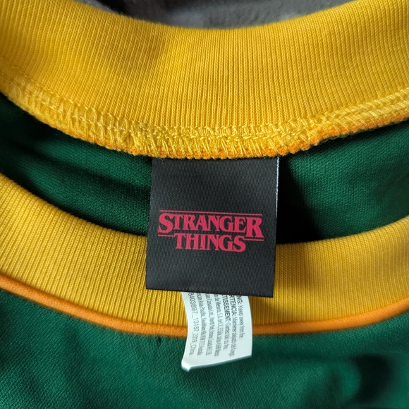 Stranger Things Camp Know Where T-Shirt Dustin Season 3 Women's Large Men's M - Picture 4 of 8